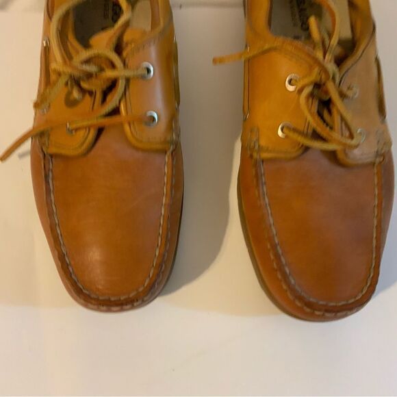 Sebago Tan Leather Mules - Picture 10 of 15